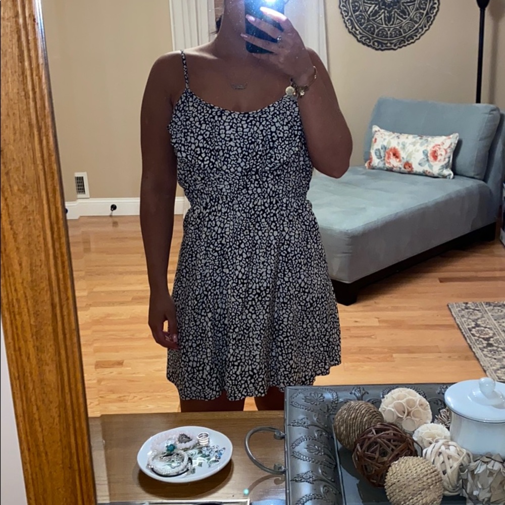 Black and White Dress